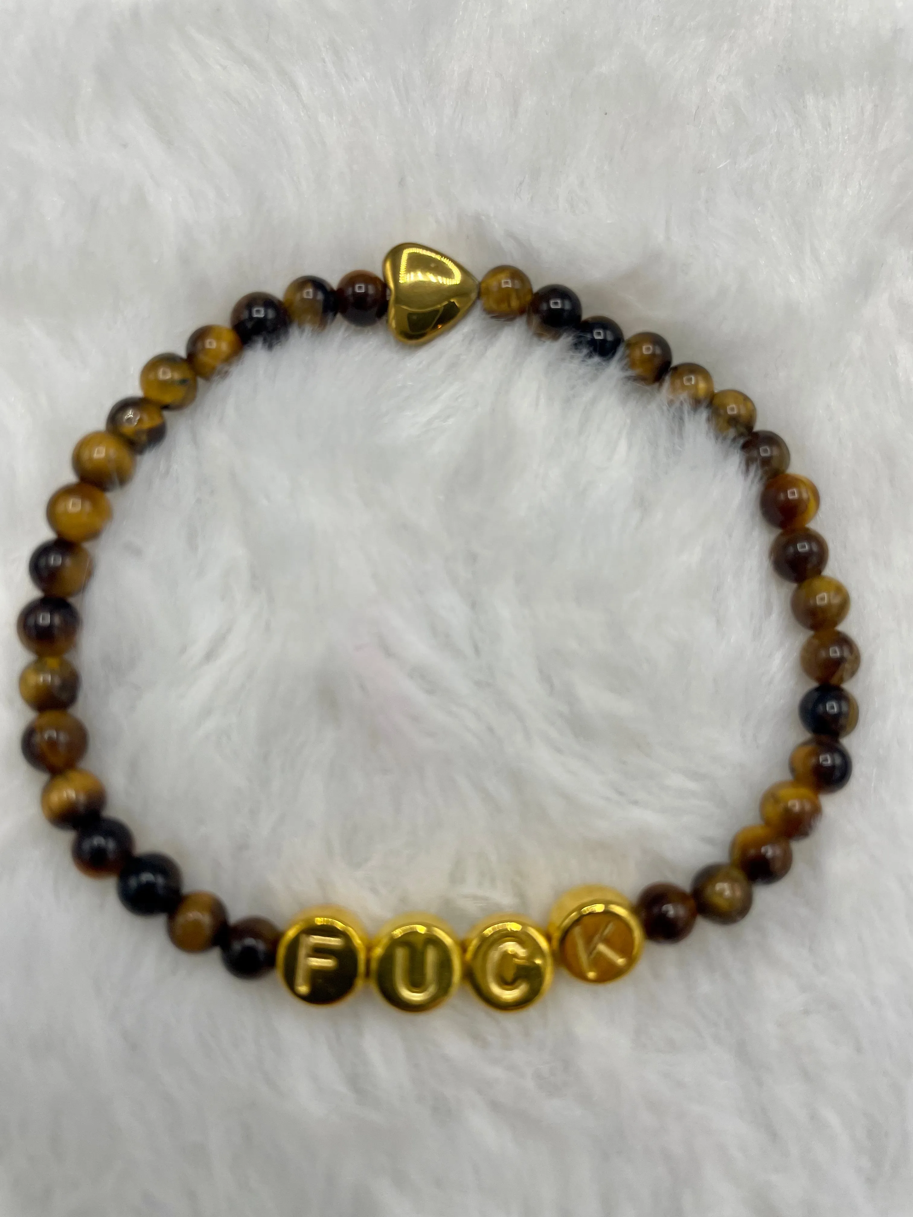 Tiger’s EyeFuck” Bracelet