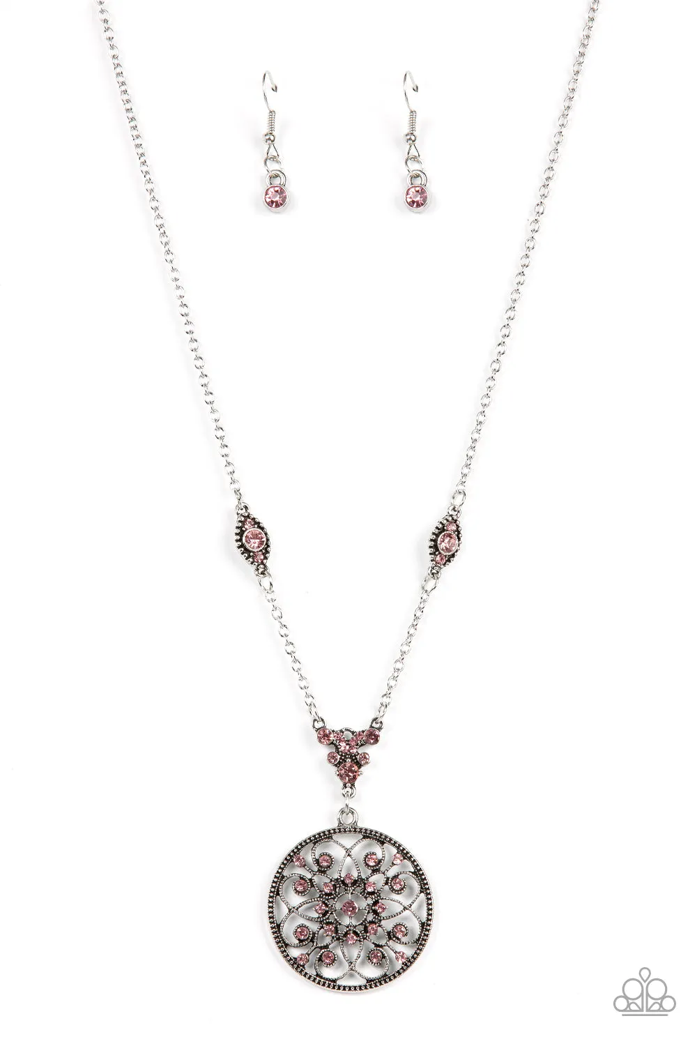 TIMELESS Traveler - Pink Paparazzi Necklace