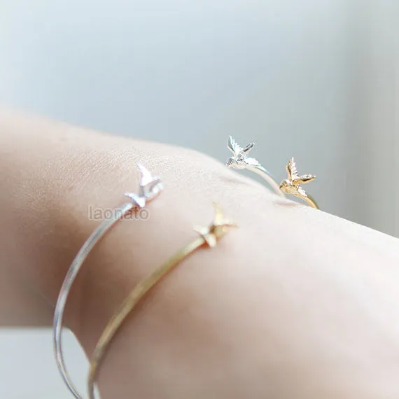 Tiny Sparrow Bangle