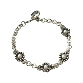 TRA-LA-RA FLOWERS GRECIA CHAIN BRACELET