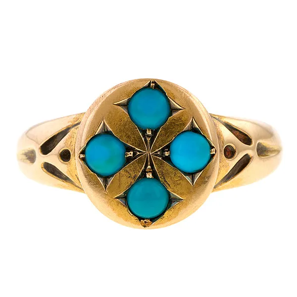 Victorian Turquoise Ring