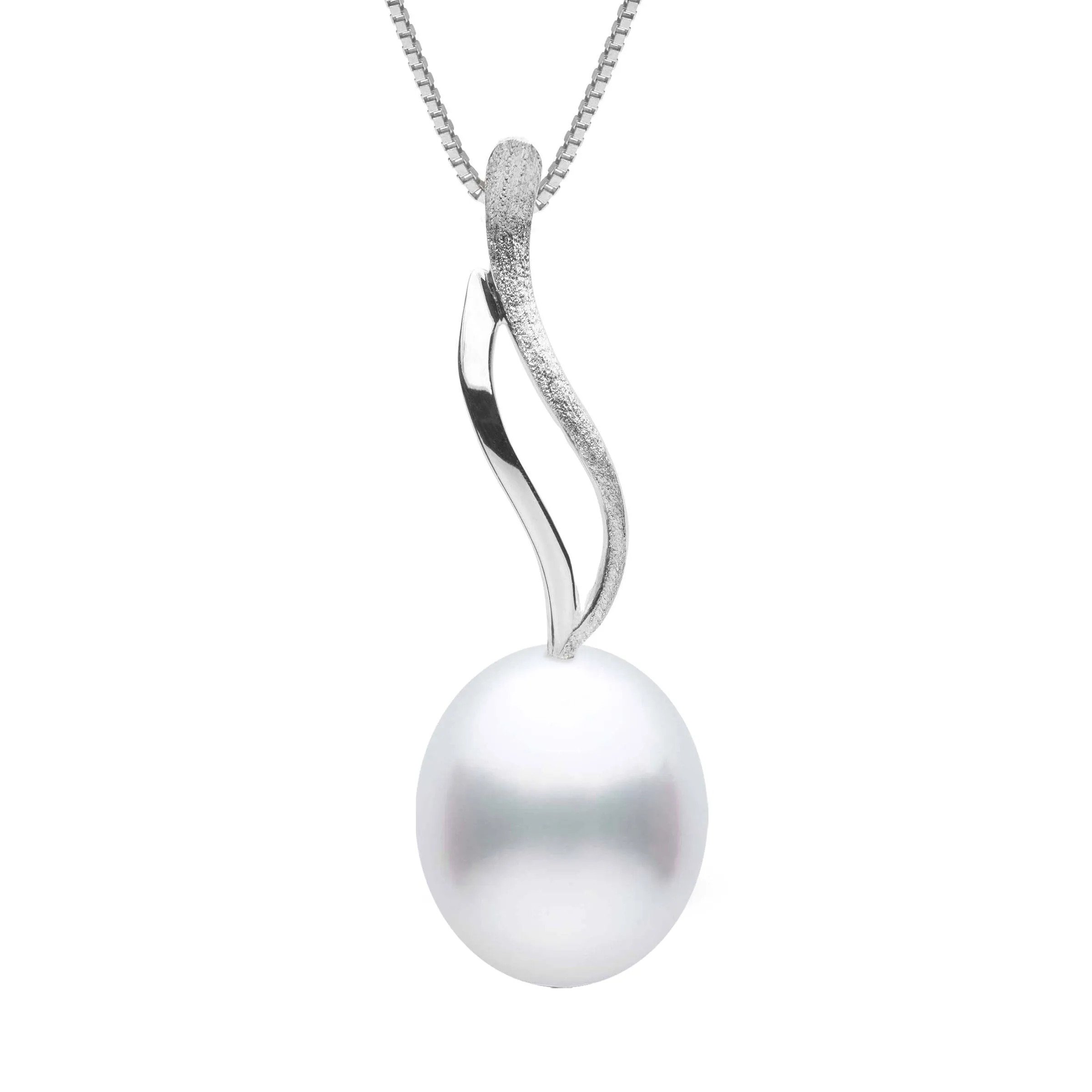 Wisp Collection 9.0-10.0 mm Drop White South Sea Pearl Pendant