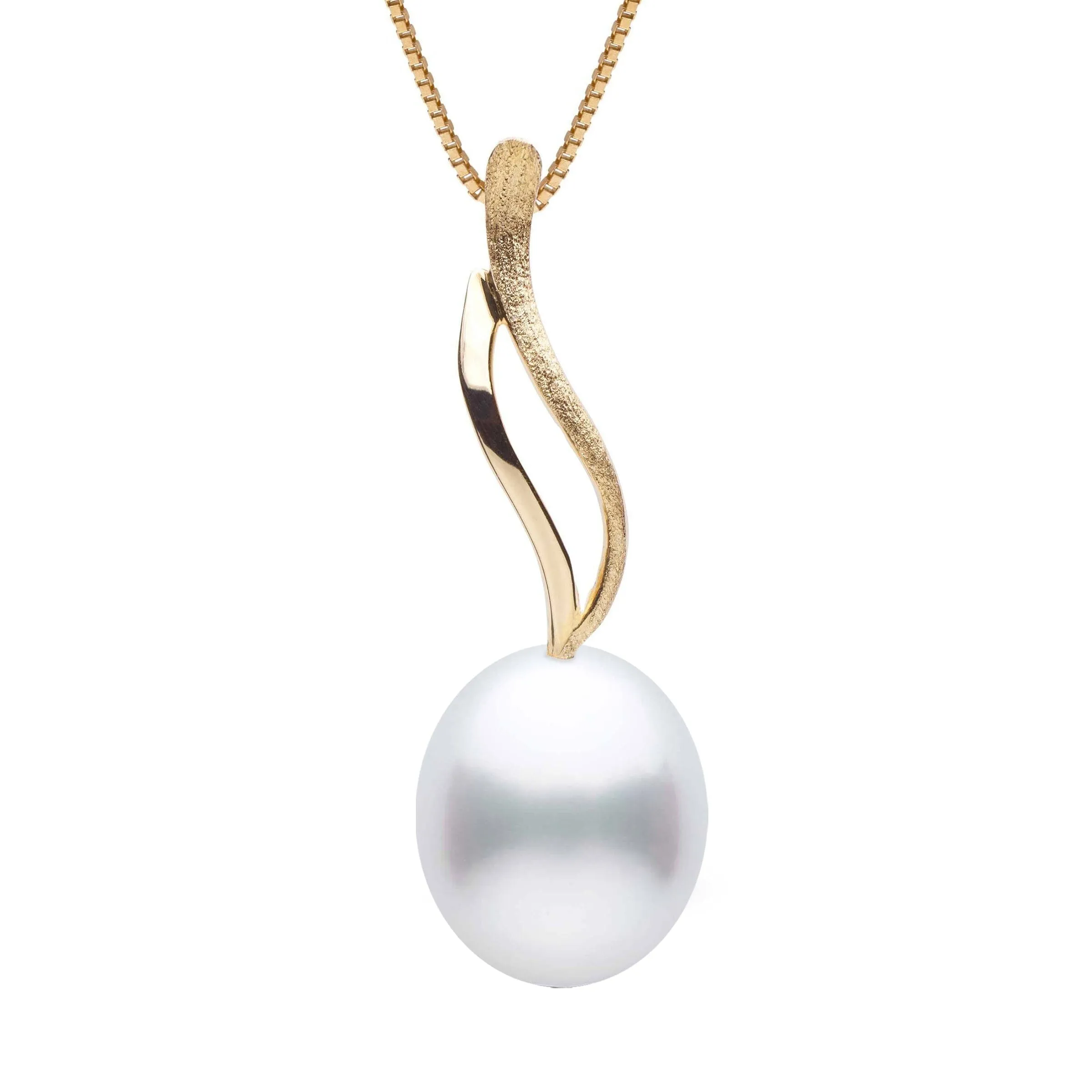 Wisp Collection 9.0-10.0 mm Drop White South Sea Pearl Pendant