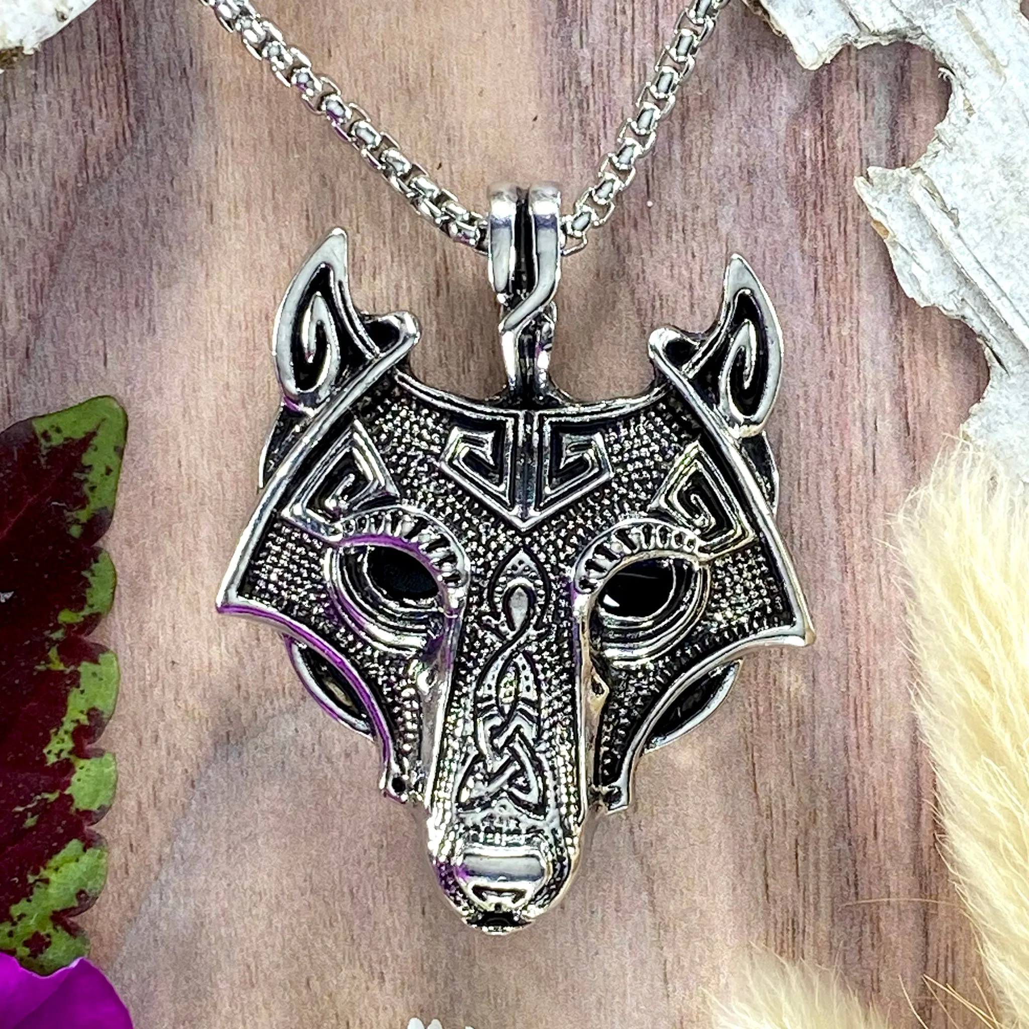 Wolf Pendant Necklace