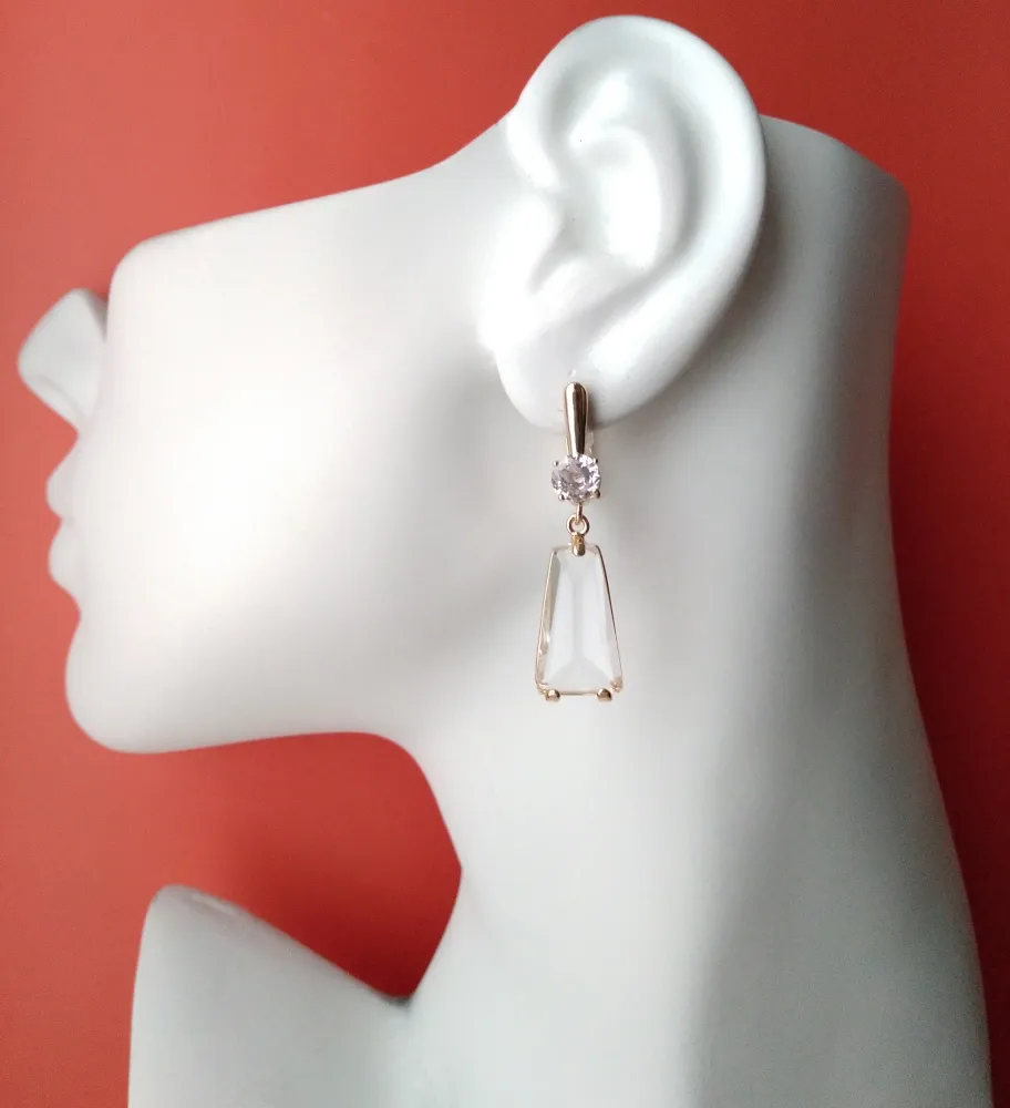 Yelena Square Hoop Earrings