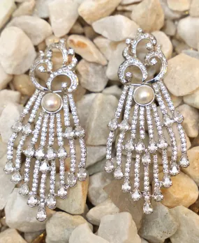 Zircon Sprinkle Earrings